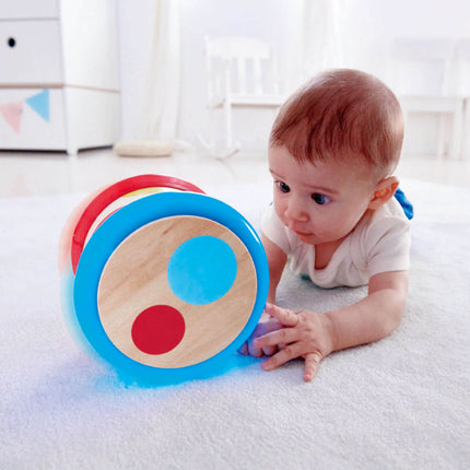 Baby Drum Rotating Childhood Music in Wood Hape E0333