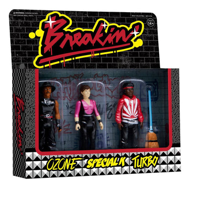 Breakin' ReAction Figurka 3-pak metaliczna 10 cm